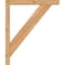 Ekena Millwork Traditional Block Smooth Bracket w/ Offset Brace, Western Red Cedar, 3 1/2"W x 20"D x 24"H BKT0402X20X24TRA05SWR - alternate 2